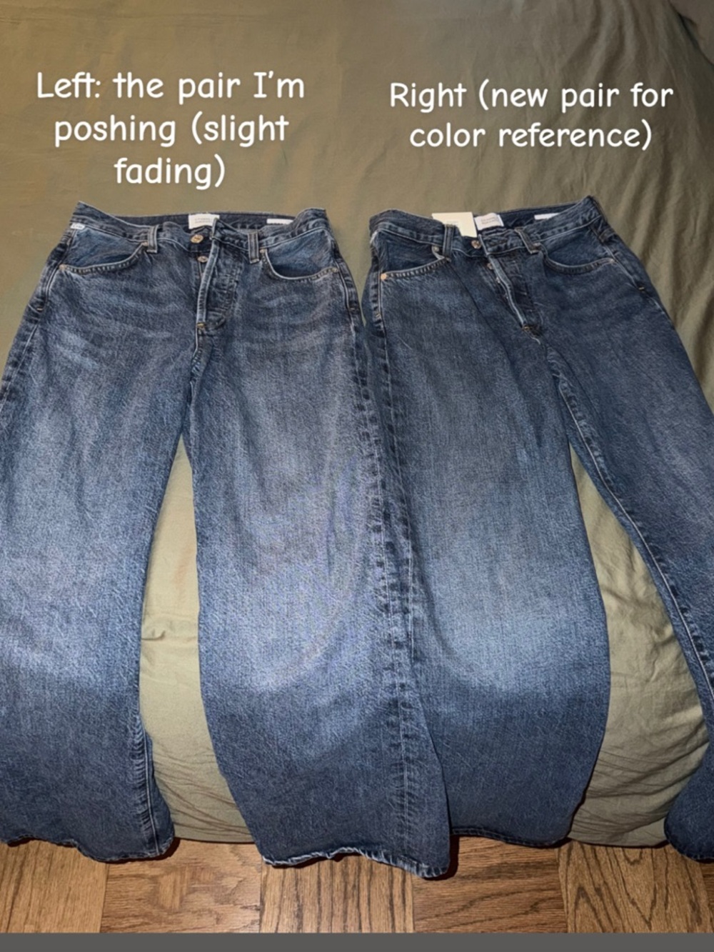 Citizens of Humanity Annina Medium Wash Blue Jeans in Westwood - Picture 9 of 10